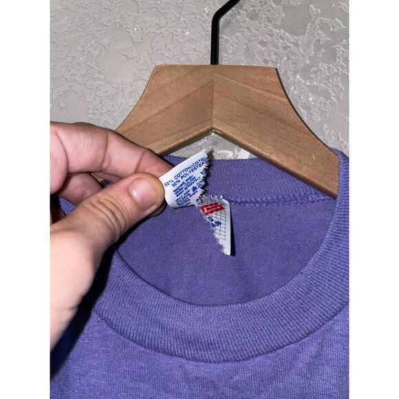 Vintage Tongue River Shirt Splash N Bash Old Fart Purple Graphic 90s Small - Picture 11 of 15
